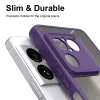 Phonesta AirFrost Back Cover hoesje voor Sony Xperia 1 VIII - Mat Paars 5