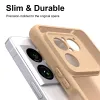 Phonesta AirFrost Back Cover hoesje voor Sony Xperia 1 VIII - Mat Sandstone Beige 5