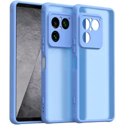 Phonesta AirFrost Back Cover hoesje voor Sony Xperia 1 VIII - Mat Sapphire Blue
