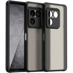 Phonesta AirFrost Back Cover hoesje voor Sony Xperia 1 VIII - Mat Zwart