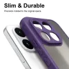 Phonesta AirFrost Back Cover hoesje voor Xiaomi 17T - Mat Paars 5