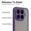 Phonesta AirFrost Back Cover hoesje voor Xiaomi 17T - Mat Paars 6