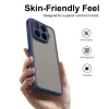 Phonesta AirFrost Back Cover hoesje voor Xiaomi 17T Pro - Mat Blauw 1