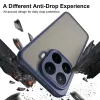 Phonesta AirFrost Back Cover hoesje voor Xiaomi 17T Pro - Mat Blauw 3