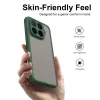 Phonesta AirFrost Back Cover hoesje voor Xiaomi 17T Pro - Mat Groen 1