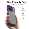 Phonesta AirFrost Back Cover hoesje voor Xiaomi 17T Pro - Mat Paars 1