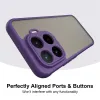 Phonesta AirFrost Back Cover hoesje voor Xiaomi 17T Pro - Mat Paars 4