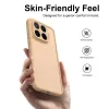Phonesta AirFrost Back Cover hoesje voor Xiaomi 17T Pro - Mat Sandstone Beige 1