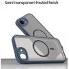 Phonesta AirFrost Back Cover hoesje met MagSafe voor Apple iPhone 17e/16e - Mat Blauw 6