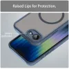 Phonesta AirFrost Back Cover hoesje met MagSafe voor Apple iPhone 17e/16e - Mat Blauw 7