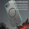 Phonesta AirFrost Back Cover hoesje met MagSafe voor Apple iPhone 17e/16e - Mat Groen 5