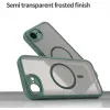 Phonesta AirFrost Back Cover hoesje met MagSafe voor Apple iPhone 17e/16e - Mat Groen 6