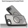 Phonesta AirFrost Back Cover hoesje met MagSafe voor Apple iPhone 17e/16e - Mat Zwart 6