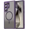 Phonesta AirFrost Back Cover hoesje met MagSafe voor Samsung Galaxy S25 Ultra - Mat Paars