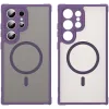 Phonesta AirFrost Back Cover hoesje met MagSafe voor Samsung Galaxy S25 Ultra - Mat Paars 2