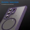 Phonesta AirFrost Back Cover hoesje met MagSafe voor Samsung Galaxy S25 Ultra - Mat Paars 8