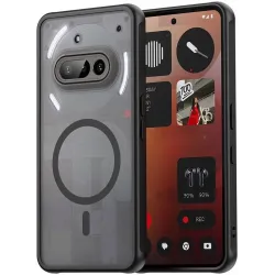 Phonesta AirFrost Back Cover hoesje met MagSafe voor Nothing Phone (3a) - Mat Zwart