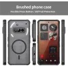 Phonesta AirFrost Back Cover hoesje met MagSafe voor Nothing Phone (3a) - Mat Zwart 8
