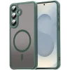 Phonesta AirFrost Back Cover hoesje met MagSafe voor Samsung Galaxy S24 FE - Mat Groen