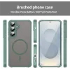 Phonesta AirFrost Back Cover hoesje met MagSafe voor Samsung Galaxy S25 Plus/S24 Plus - Mat Groen 8