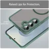 Phonesta AirFrost Back Cover hoesje met MagSafe voor Samsung Galaxy S25/S24 - Mat Groen 5