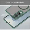 Phonesta AirFrost Back Cover hoesje met MagSafe voor Samsung Galaxy S25 Edge - Mat Groen 5