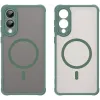 Phonesta AirFrost Back Cover hoesje met MagSafe voor Samsung Galaxy S25 Edge - Mat Groen 7