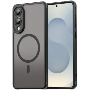 Phonesta AirFrost Back Cover hoesje met MagSafe voor Samsung Galaxy S25 Edge - Mat Zwart