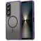 Phonesta AirFrost Back Cover hoesje met MagSafe voor Sony Xperia 1 VII - Mat Paars