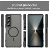 Phonesta AirFrost Back Cover hoesje met MagSafe voor Sony Xperia 1 VII - Mat Zwart 8