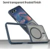 Phonesta AirFrost Back Cover hoesje met MagSafe voor Samsung Galaxy Z Flip 7 - Mat Blauw 4