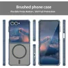 Phonesta AirFrost Back Cover hoesje met MagSafe voor Samsung Galaxy Z Flip 7 - Mat Blauw 8