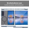 Phonesta AirFrost Back Cover hoesje met MagSafe voor Samsung Galaxy Z Fold 7 - Mat Blauw 3