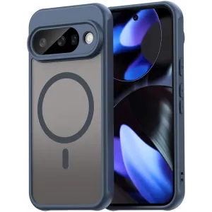 Phonesta AirFrost Back Cover hoesje met MagSafe voor Google Pixel 10 - Mat Blauw