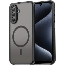 Phonesta AirFrost Back Cover hoesje met MagSafe voor Samsung Galaxy A17/A26 - Mat Zwart