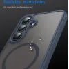 Phonesta AirFrost Back Cover hoesje met MagSafe voor Samsung Galaxy S25 FE - Mat Blauw 7