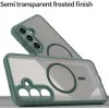 Phonesta AirFrost Back Cover hoesje met MagSafe voor Samsung Galaxy S25 FE - Mat Groen 5