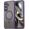 Phonesta AirFrost Back Cover hoesje met MagSafe voor Samsung Galaxy S25 FE - Mat Paars