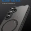 Phonesta AirFrost Back Cover hoesje met MagSafe voor Samsung Galaxy S25 FE - Mat Zwart 7