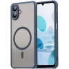 Phonesta AirFrost Back Cover hoesje met MagSafe voor Samsung Galaxy A07 4G - Mat Blauw