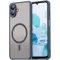 Phonesta AirFrost Back Cover hoesje met MagSafe voor Samsung Galaxy A07 4G - Mat Blauw