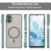 Phonesta AirFrost Back Cover hoesje met MagSafe voor Samsung Galaxy A07 4G - Mat Groen 2