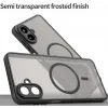 Phonesta AirFrost Back Cover hoesje met MagSafe voor Samsung Galaxy A07 4G - Mat Zwart 5