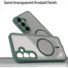 Phonesta AirFrost Back Cover hoesje met MagSafe voor Samsung Galaxy A36/A56 - Mat Groen 6