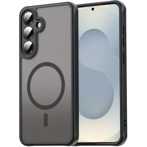 Phonesta AirFrost Back Cover hoesje met MagSafe voor Samsung Galaxy A36/A56 - Mat Zwart