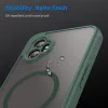 Phonesta AirFrost Back Cover hoesje met MagSafe voor Samsung Galaxy Xcover 7 Pro - Mat Groen 6