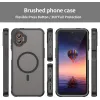 Phonesta AirFrost Back Cover hoesje met MagSafe voor Samsung Galaxy Xcover 7 Pro - Mat Zwart 8