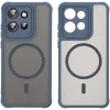 Phonesta AirFrost Back Cover hoesje met MagSafe voor Motorola Edge 60 Neo/Edge 50 Neo / ThinkPhone 25 - Mat Blauw 3