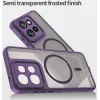 Phonesta AirFrost Back Cover hoesje met MagSafe voor Motorola Edge 60 Neo/Edge 50 Neo / ThinkPhone 25 - Mat Paars 5