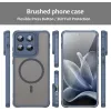 Phonesta AirFrost Back Cover hoesje met MagSafe voor Motorola Edge 70 - Mat Blauw 2